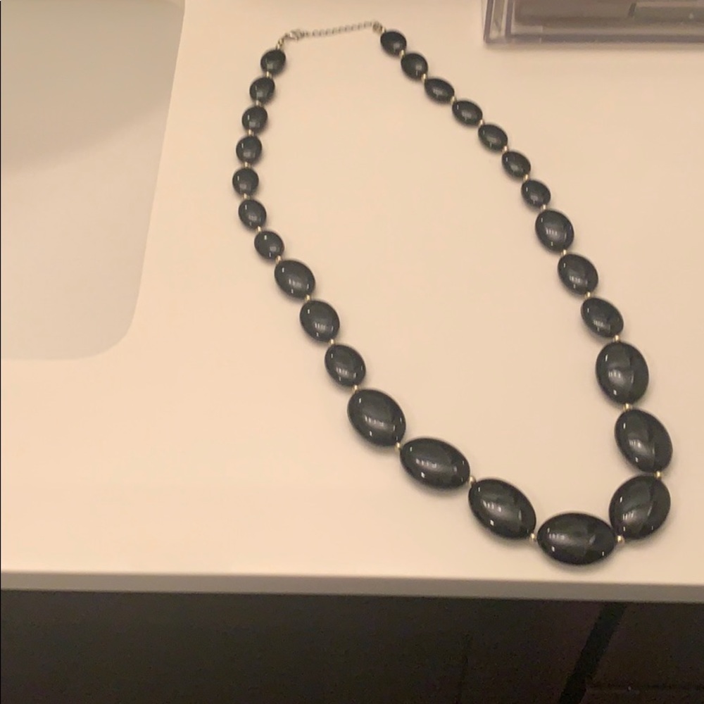 Black beaded necklace from Francesca’s